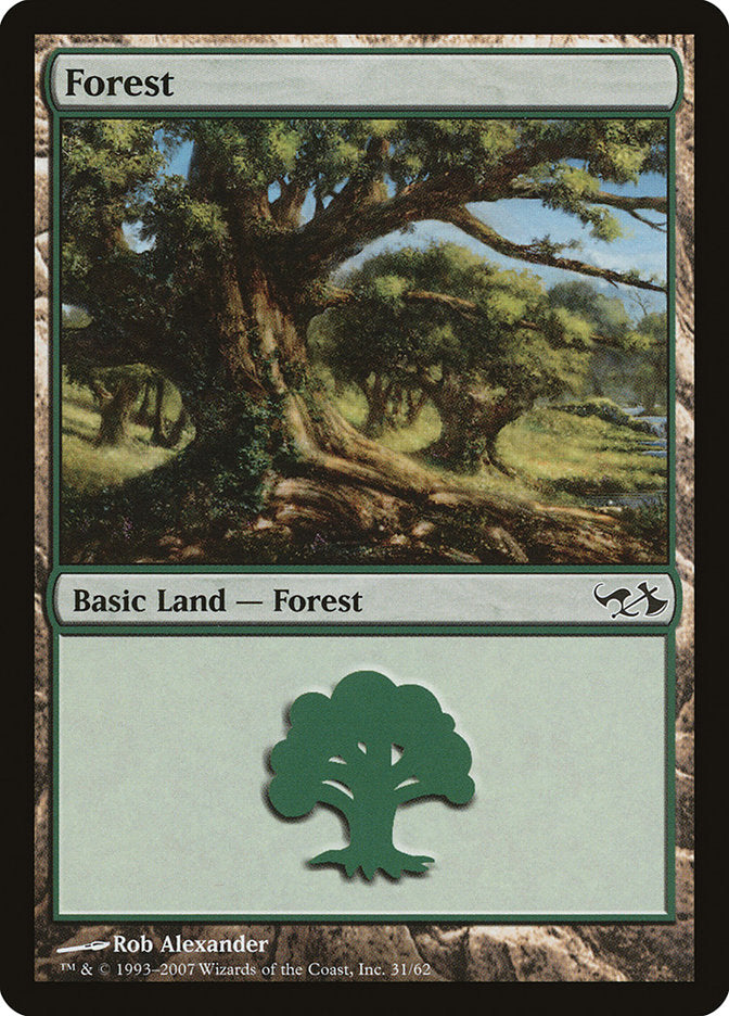 {B}[DDA 031] Forest (31) [Duel Decks: Elves vs. Goblins]