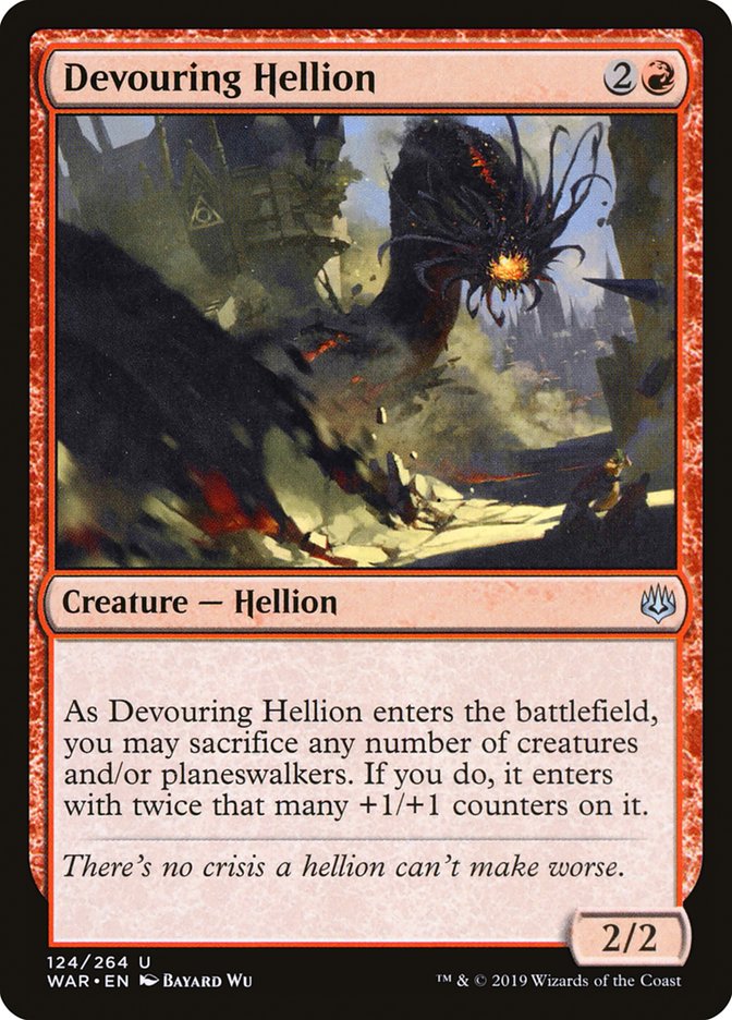 {C} Devouring Hellion [War of the Spark][WAR 124]