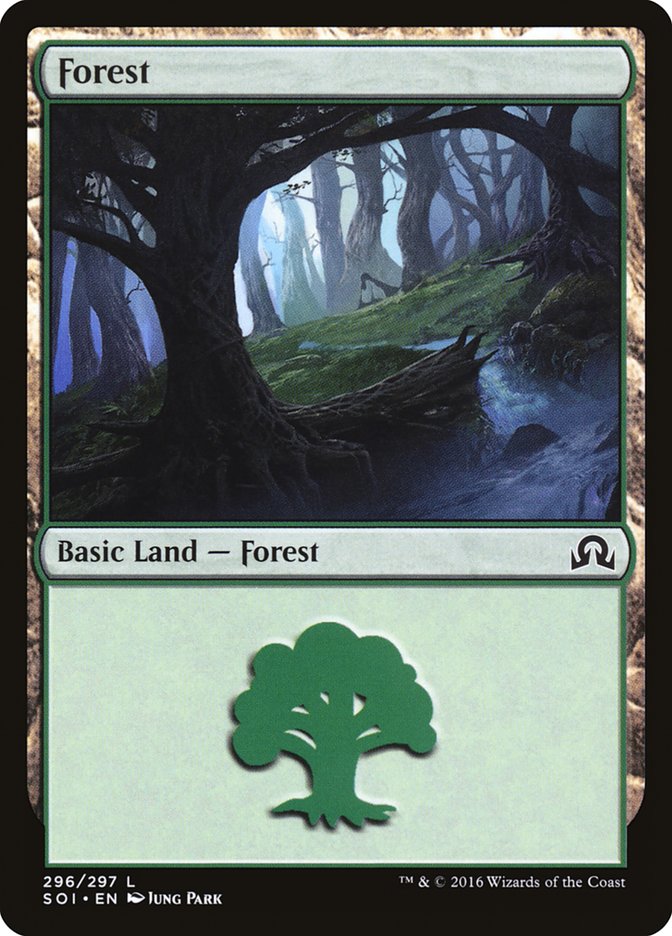 {B}[SOI 296] Forest (296) [Shadows over Innistrad]