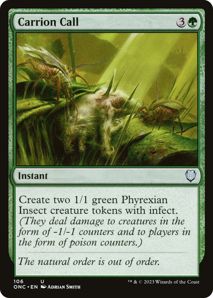 {C} Carrion Call [Phyrexia: All Will Be One Commander][ONC 106]