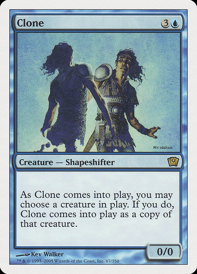 {O} Clone (9th Edition) [Oversize Cards][OVR 9ED 067]