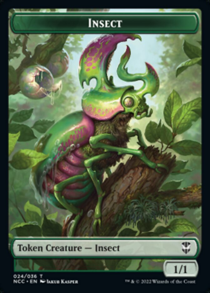 {T} Ogre // Insect Double-sided Token [Streets of New Capenna Commander Tokens][TNCC 020]