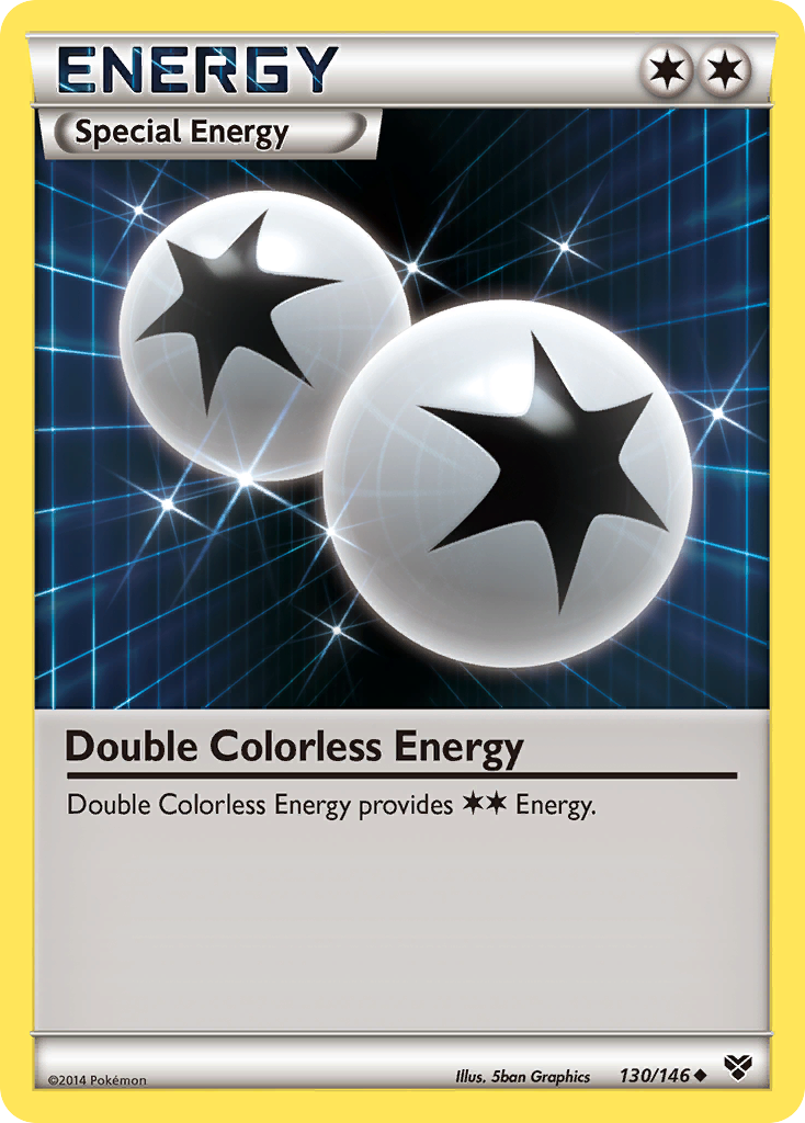 <PC> Double Colorless Energy (130/146) [XY: Base Set]