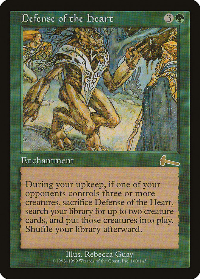 {R} Defense of the Heart [Urza's Legacy][ULG 100]