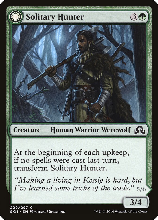 {C} Solitary Hunter // One of the Pack [Shadows over Innistrad][SOI 229]