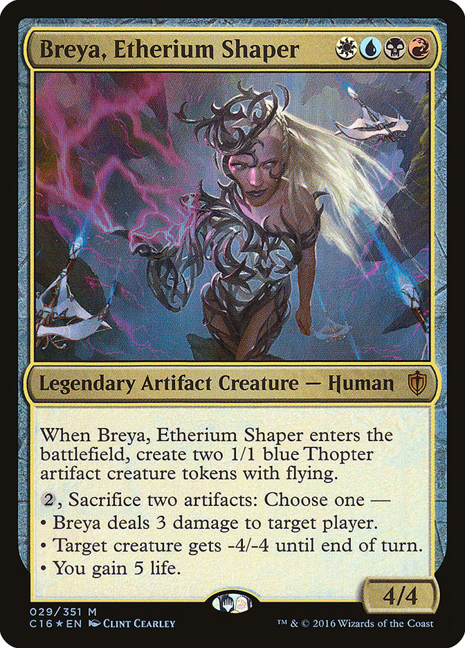 {R} Breya, Etherium Shaper [Commander 2016][C16 029]