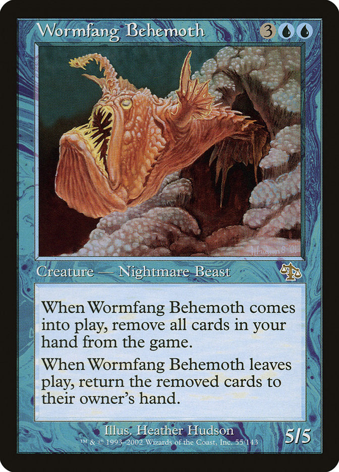 {R} Wormfang Behemoth [Judgment][JUD 055]