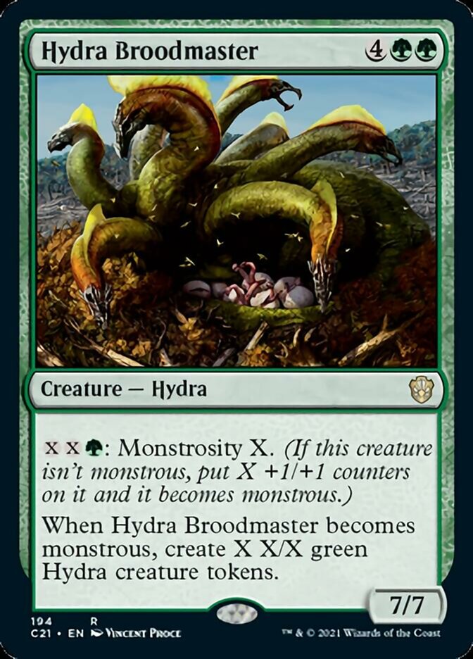 {R} Hydra Broodmaster [Commander 2021][C21 194]