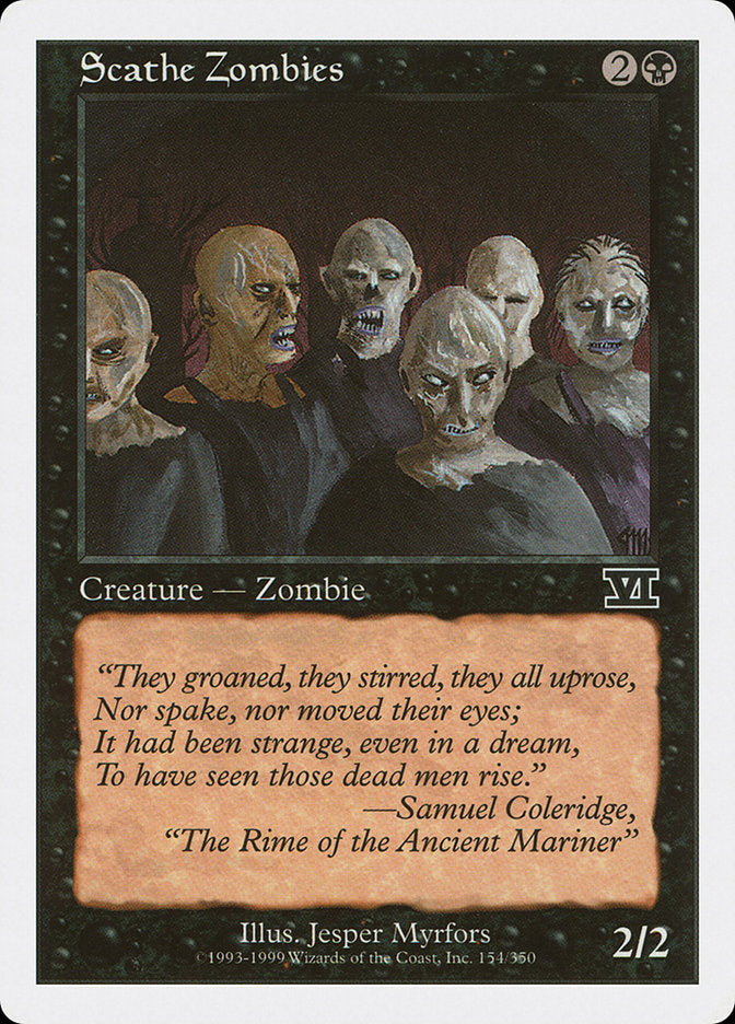 {C} Scathe Zombies [Classic Sixth Edition][6ED 154]