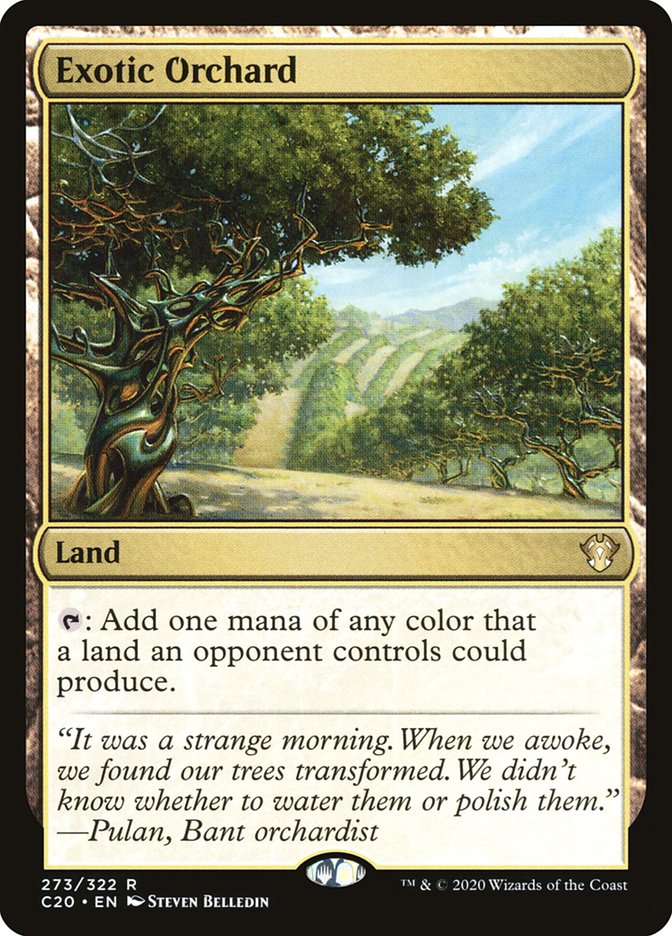 {R} Exotic Orchard [Commander 2020][C20 273]