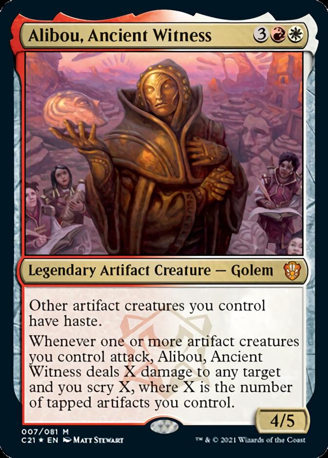 {R} Alibou, Ancient Witness [Commander 2021][C21 007]