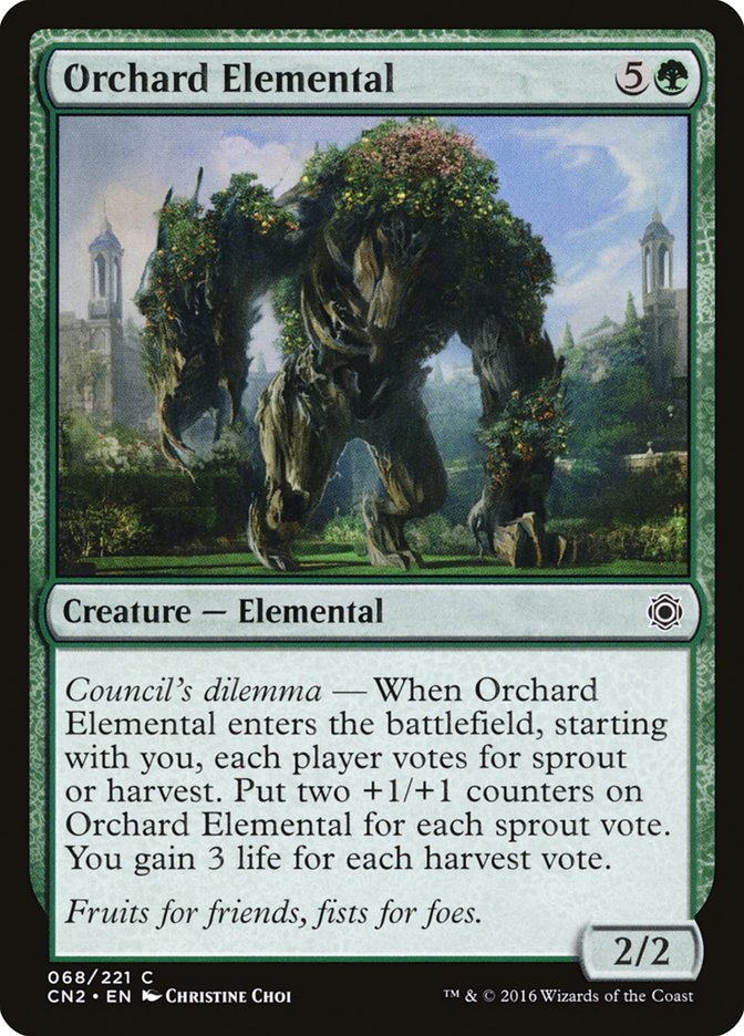{C} Orchard Elemental [Conspiracy: Take the Crown][CN2 068]