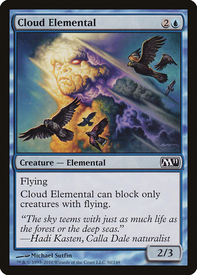 {C} Cloud Elemental [Magic 2011][M11 050]