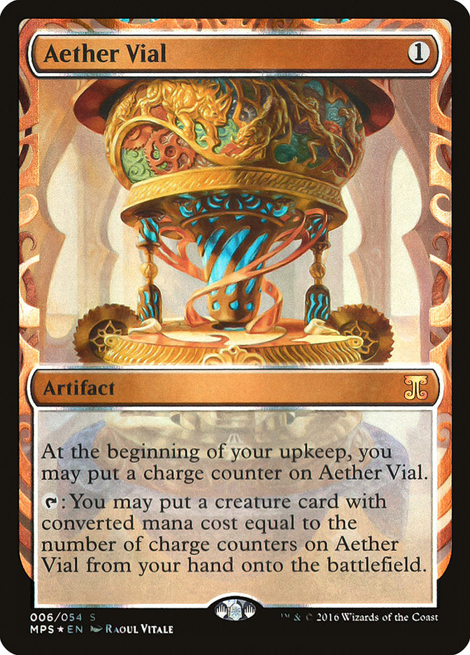 {R} Aether Vial [Kaladesh Inventions][MPS 006]