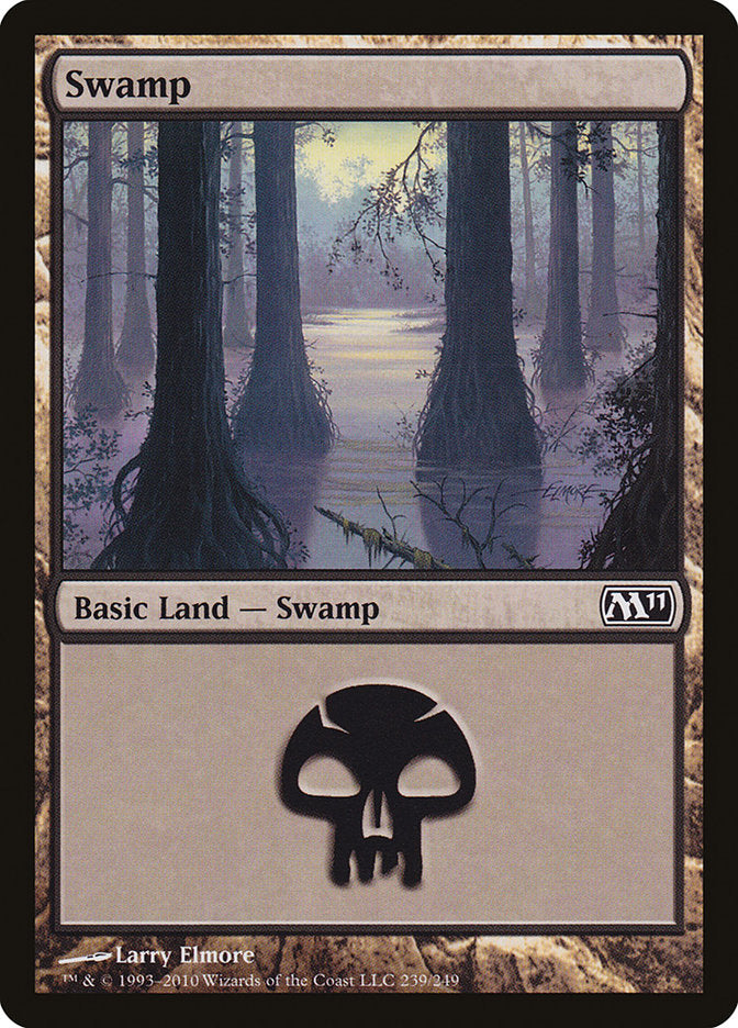 {B}[M11 239] Swamp (239) [Magic 2011]