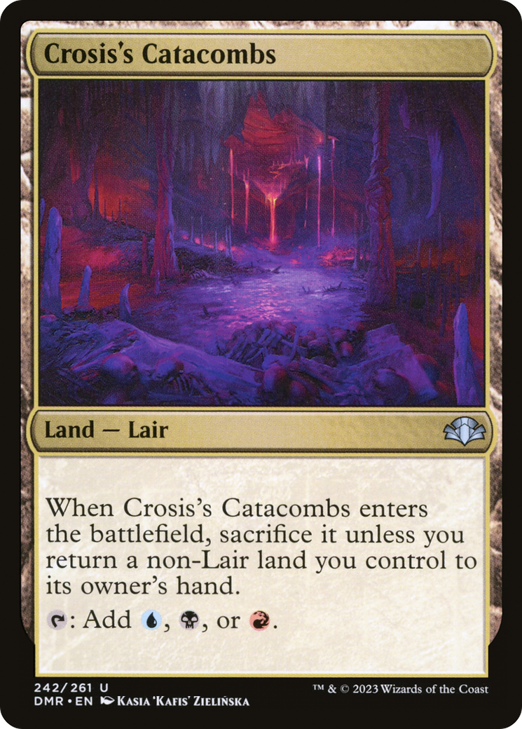 {C} Crosis's Catacombs [Dominaria Remastered][DMR 242]