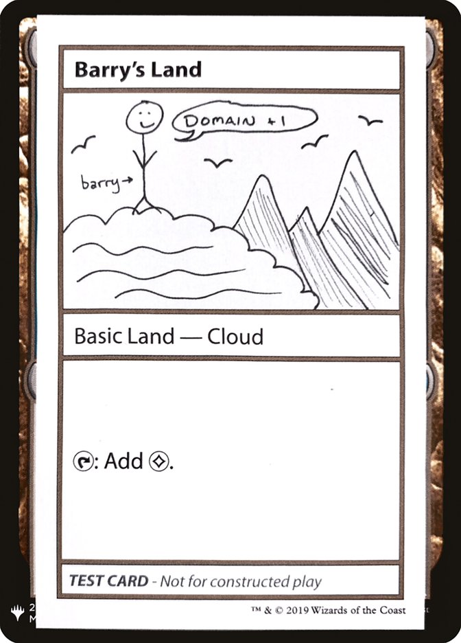 {R} Barry's Land [Mystery Booster Playtest Cards][CON CMB1 113]