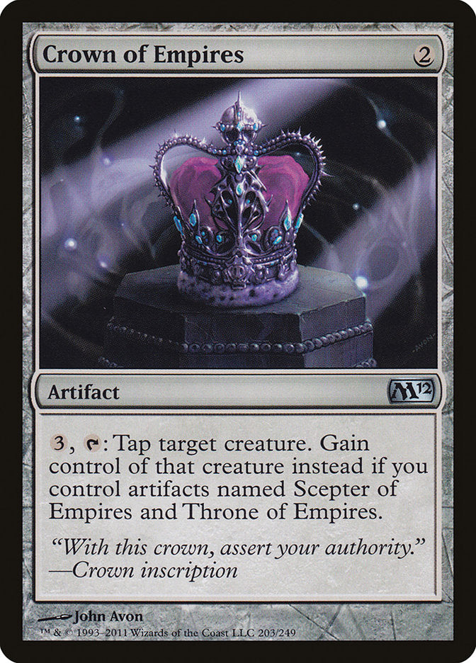 {C} Crown of Empires [Magic 2012][M12 203]