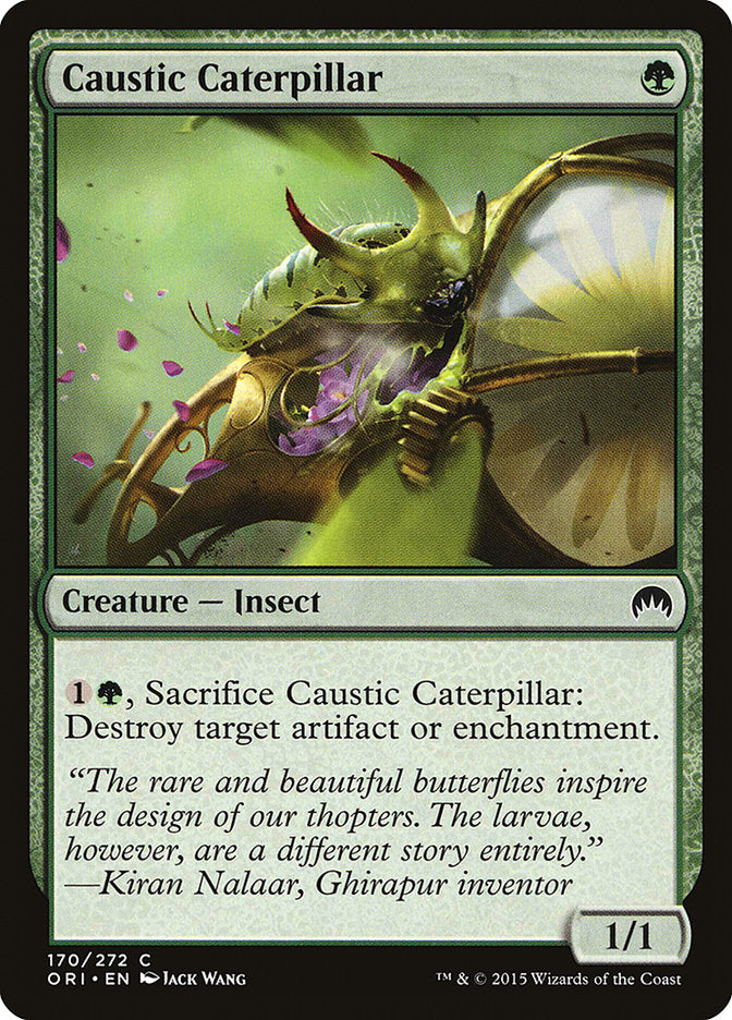 {C} Caustic Caterpillar [Magic Origins][ORI 170]