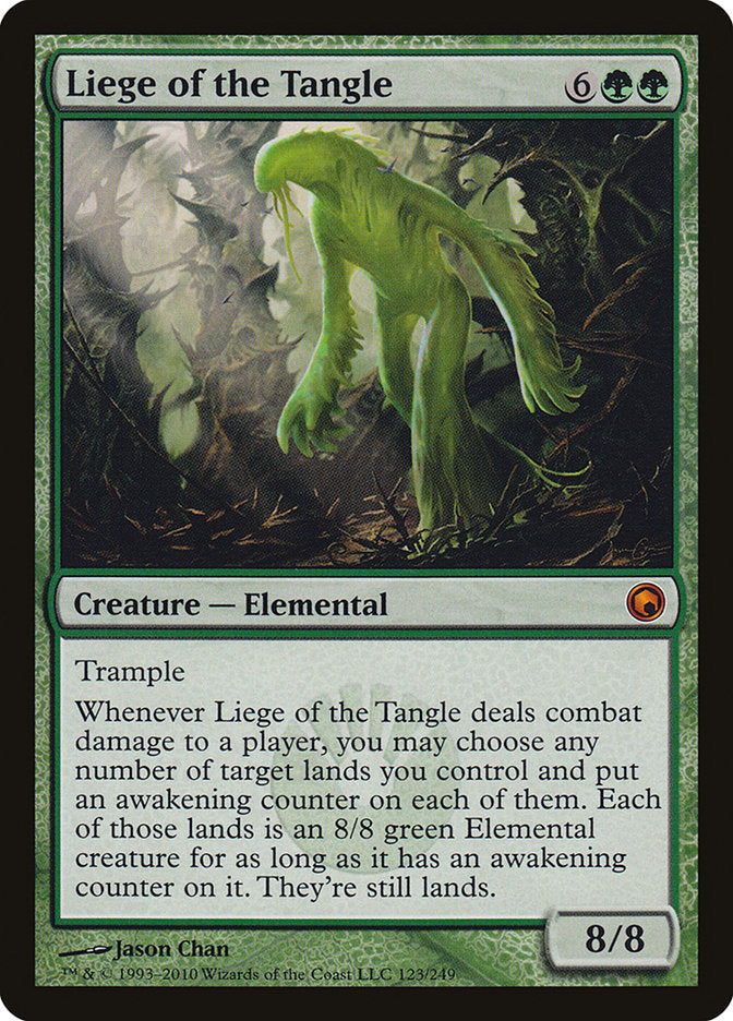 {R} Liege of the Tangle [Scars of Mirrodin][SOM 123]