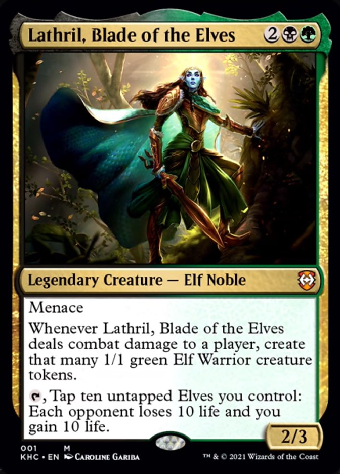 {R} Lathril, Blade of the Elves [Kaldheim Commander][KHC 001]