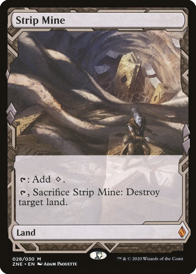 {R} Strip Mine (Expeditions) [Zendikar Rising Expeditions][ZNE 028]