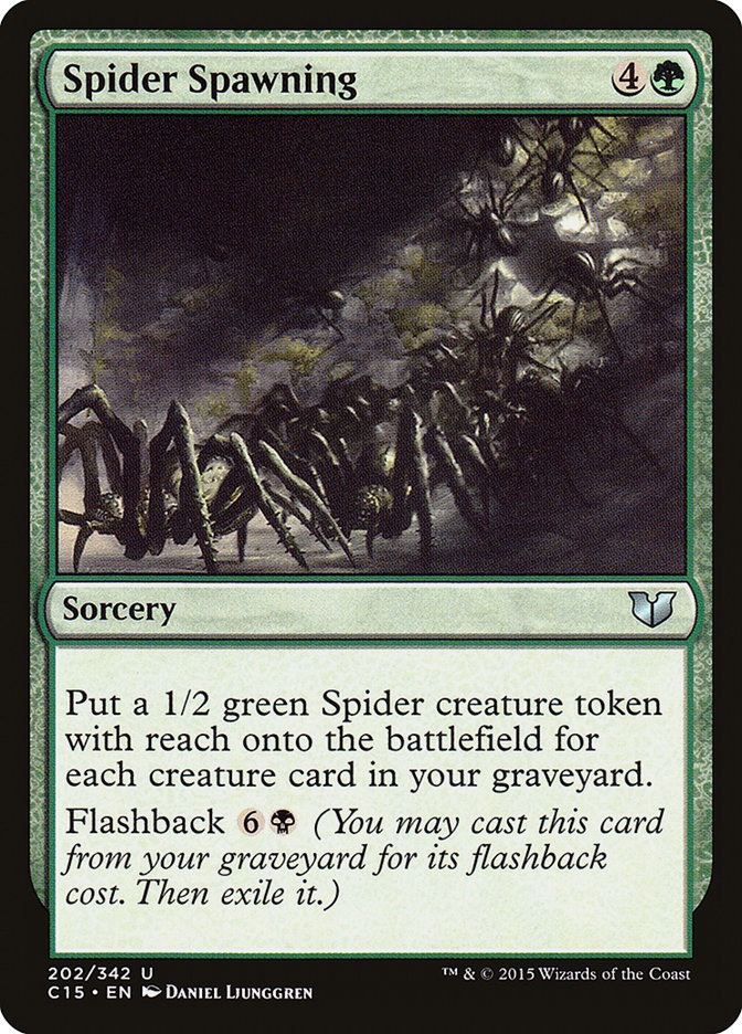 {C} Spider Spawning [Commander 2015][C15 202]