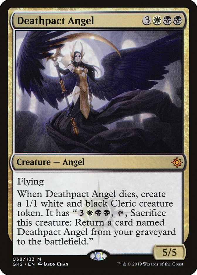 {R} Deathpact Angel [Ravnica Allegiance Guild Kit][GK2 038]