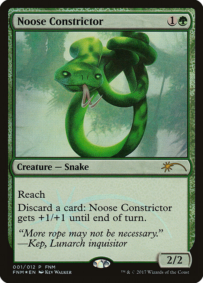 {R} Noose Constrictor [Friday Night Magic 2017][PA F17 001]