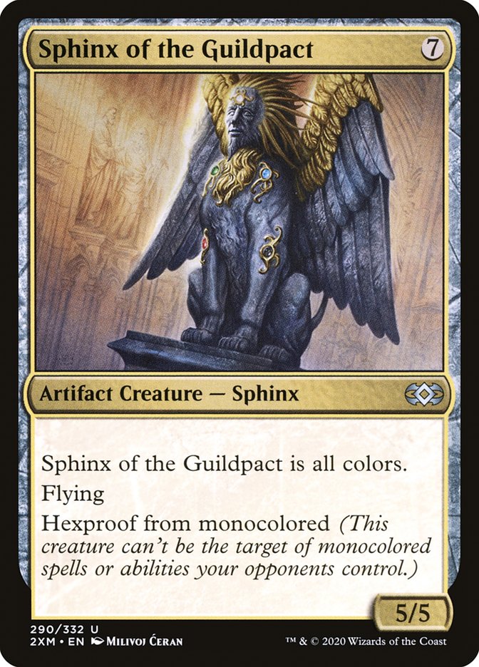{C} Sphinx of the Guildpact [Double Masters][2XM 290]