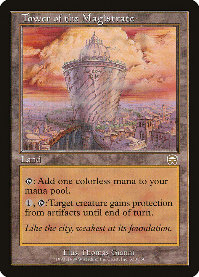 {R} Tower of the Magistrate [Mercadian Masques][MMQ 330]