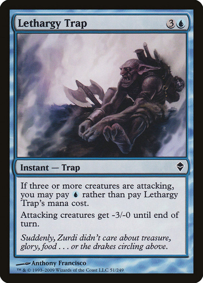 {C} Lethargy Trap [Zendikar][ZEN 051]