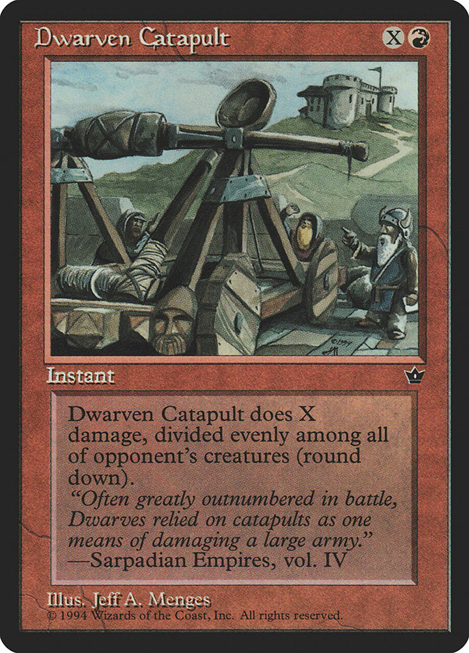 {C} Dwarven Catapult [Fallen Empires][FEM 051]