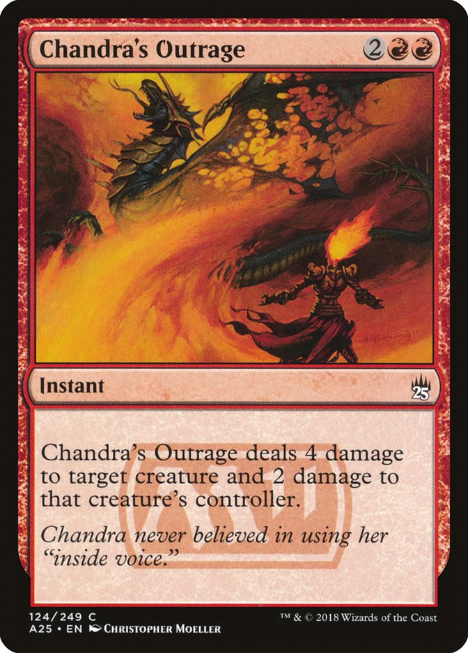 {C} Chandra's Outrage [Masters 25][A25 124]