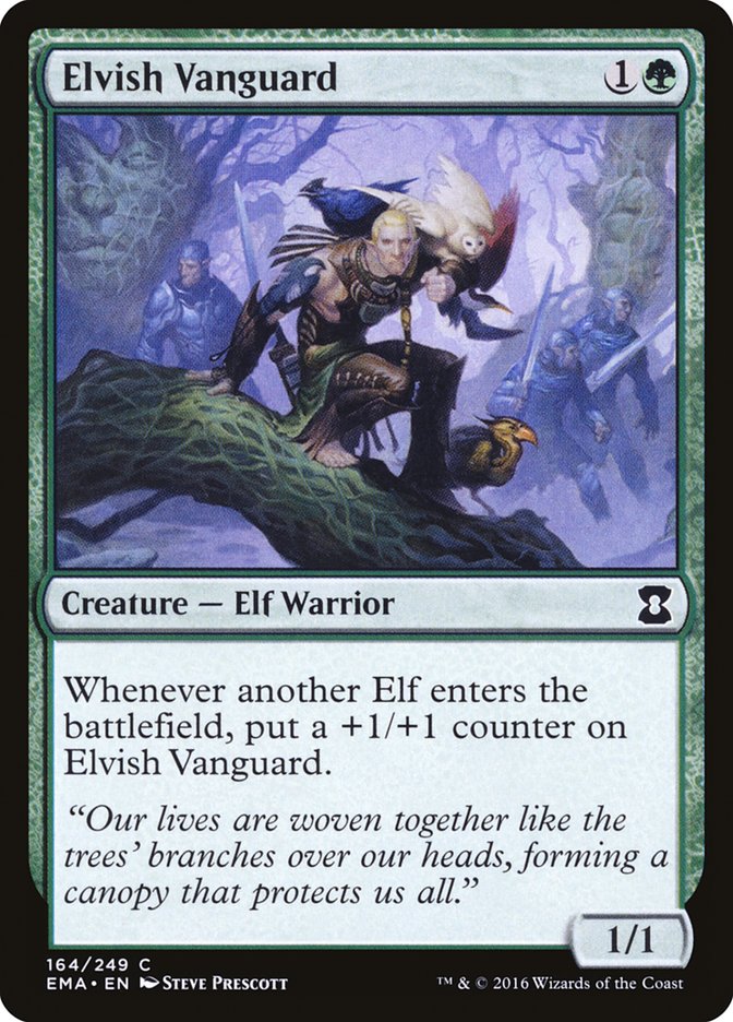 {C} Elvish Vanguard [Eternal Masters][EMA 164]