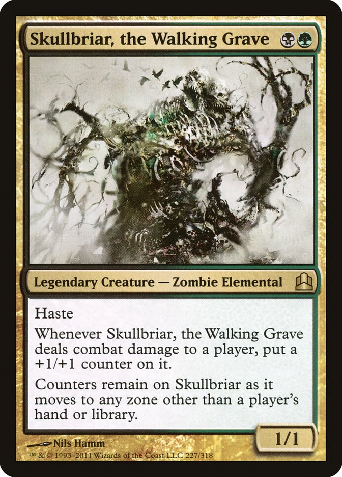 {R} Skullbriar, the Walking Grave [Commander 2011][CMD 227]
