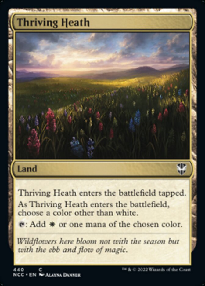 {C} Thriving Heath [Streets of New Capenna Commander][NCC 440]