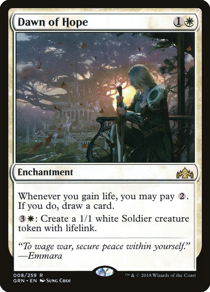 {R} Dawn of Hope [Guilds of Ravnica][GRN 008]