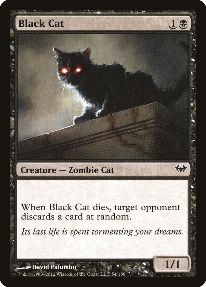 {C} Black Cat [Dark Ascension][DKA 054]