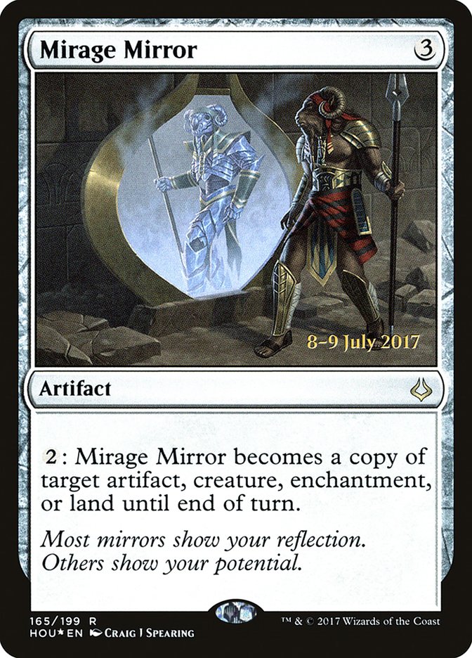 {R} Mirage Mirror [Hour of Devastation Prerelease Promos][PR HOU 165]