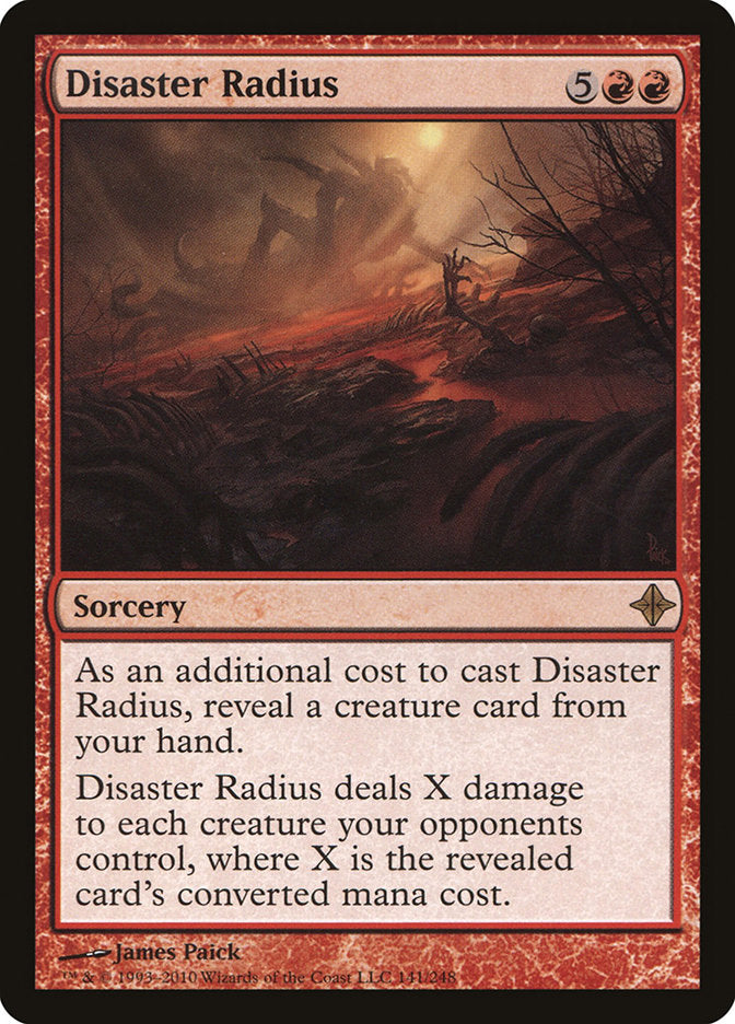 {R} Disaster Radius [Rise of the Eldrazi][ROE 141]