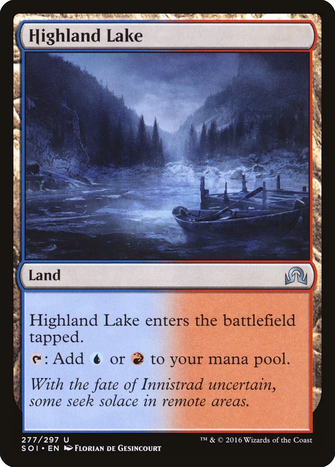 {C} Highland Lake [Shadows over Innistrad][SOI 277]