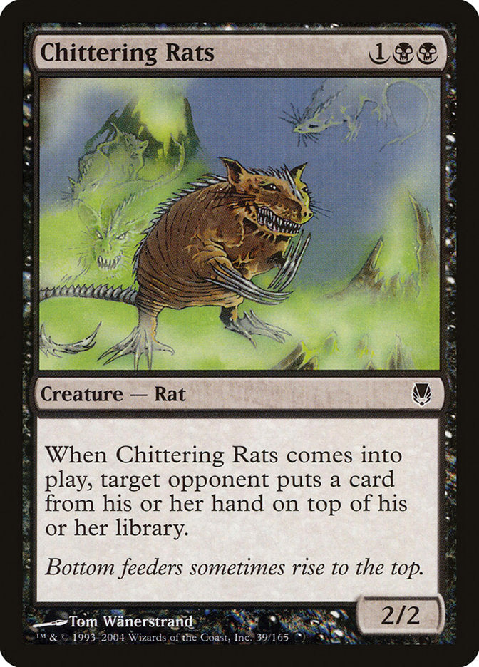 {C} Chittering Rats [Darksteel][DST 039]