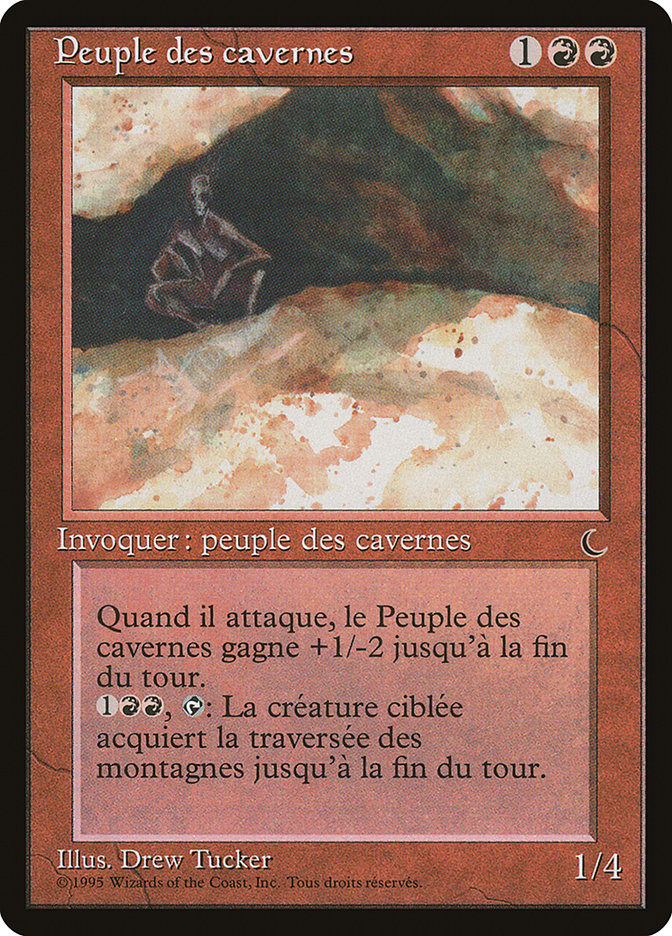 {C} Cave People (French) - "Peuple des cavernes" [Renaissance][REN 078]