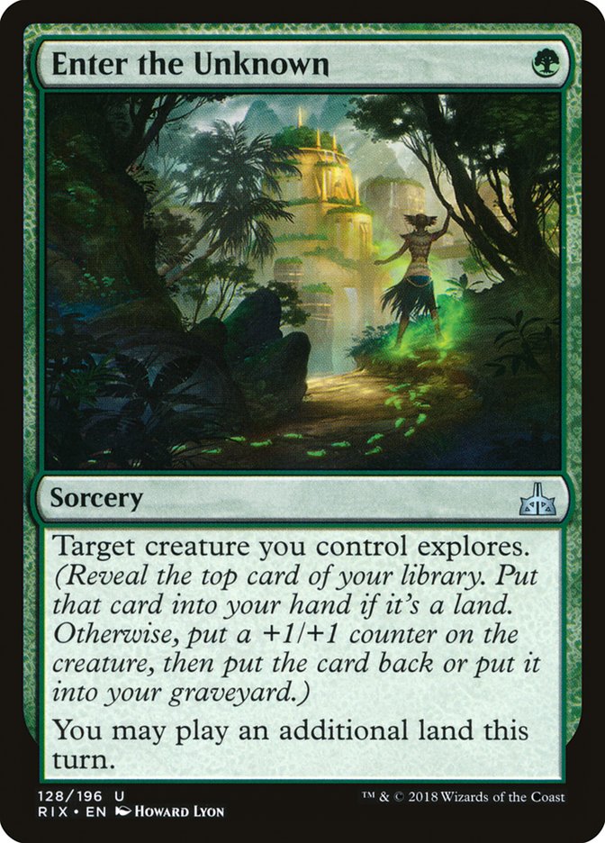{C} Enter the Unknown [Rivals of Ixalan][RIX 128]
