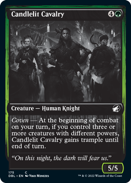 {@C} Candlelit Cavalry [Innistrad: Double Feature][DBL 175]