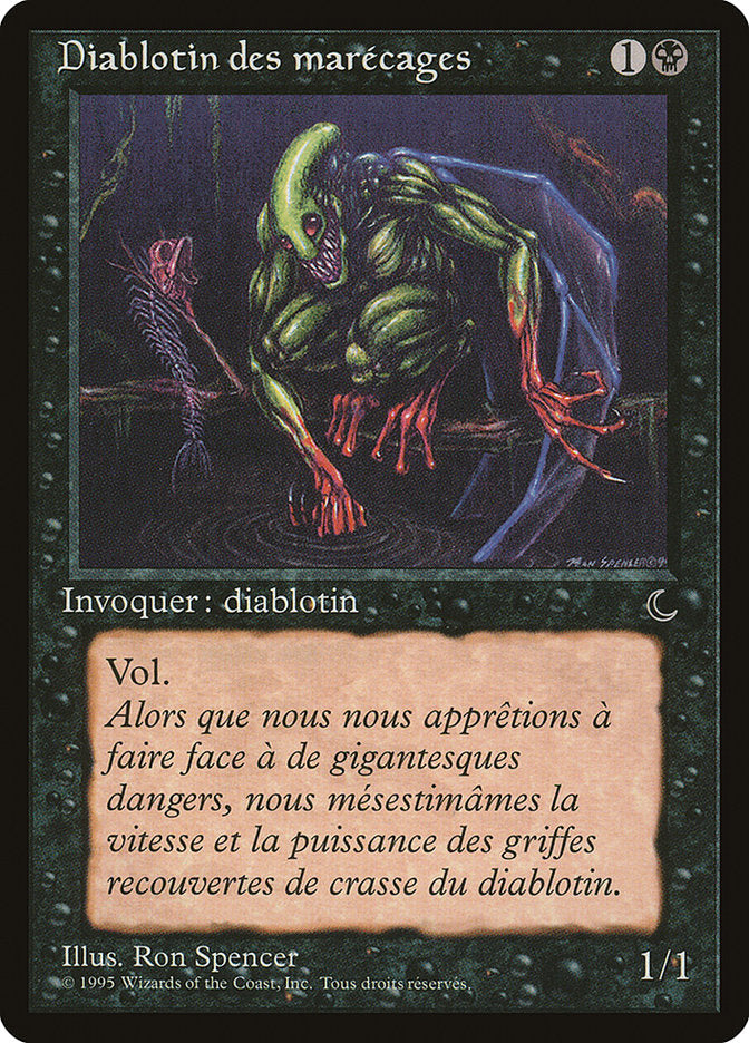 {C} Bog Imp (French) - "Diablotin des marecages" [Renaissance][REN 049]