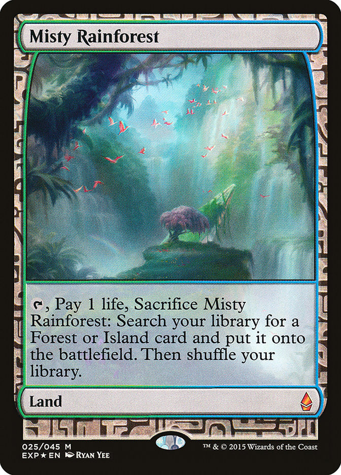 {R} Misty Rainforest [Zendikar Expeditions][EXP 025]