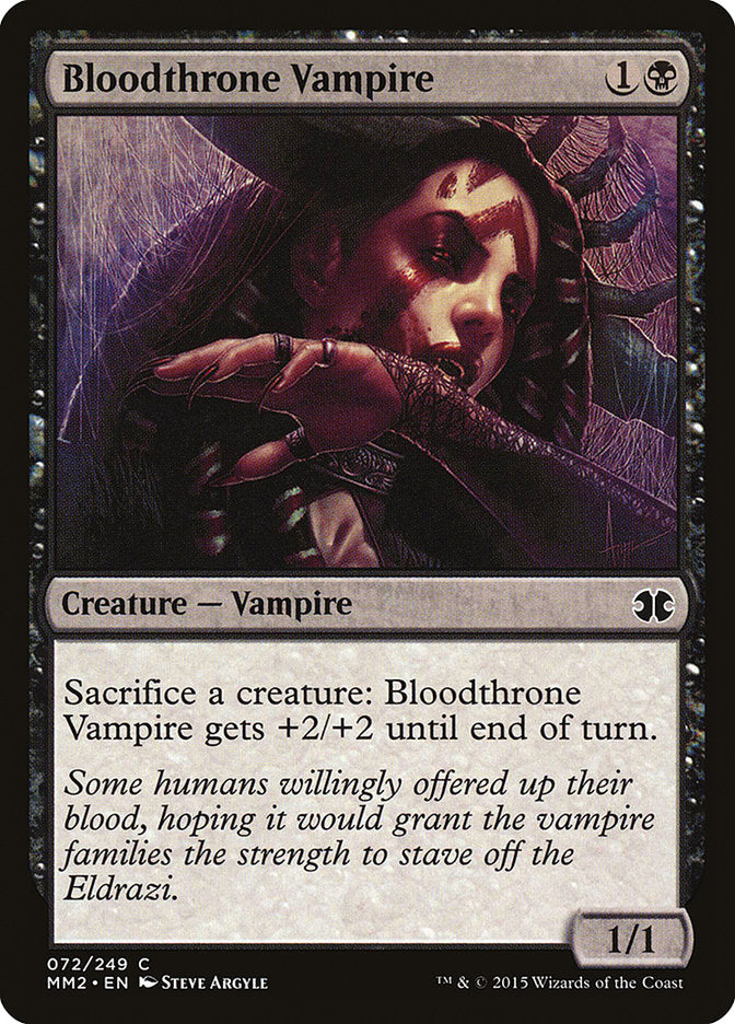 {C} Bloodthrone Vampire [Modern Masters 2015][MM2 072]