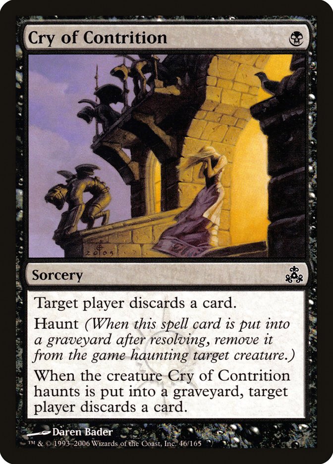 {C} Cry of Contrition [Guildpact][GPT 046]